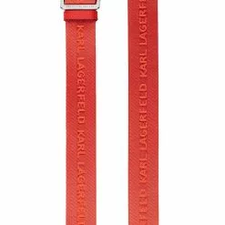 Karl Lagerfeld K/Webbing slide-fastening belt