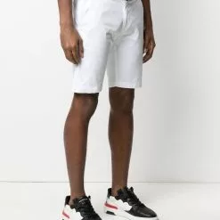 Karl Lagerfeld ribbed trim shorts