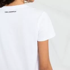 Karl Lagerfeld sequin cat print T-shirt