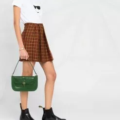 Karl Lagerfeld sequin cat print T-shirt