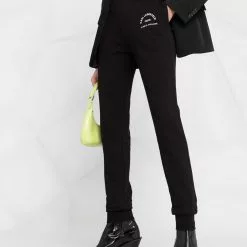 Karl Lagerfeld logo-print trousers