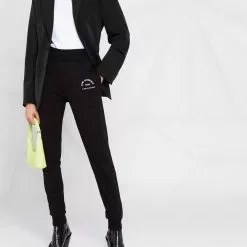 Karl Lagerfeld logo-print trousers