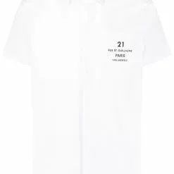 Karl Lagerfeld logo-pocket short-sleeve shirt