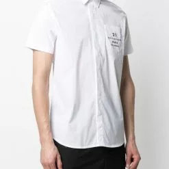 Karl Lagerfeld logo-pocket short-sleeve shirt