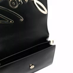 Karl Lagerfeld signature calf leather bag