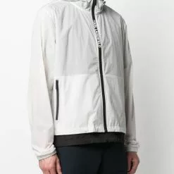 Karl Lagerfeld layered hooded jacket