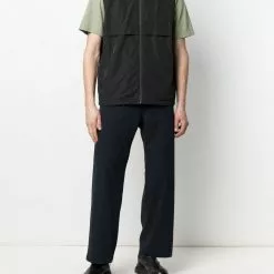 Karl Lagerfeld layered hooded jacket