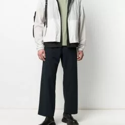 Karl Lagerfeld layered hooded jacket