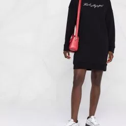 Karl Lagerfeld Signature cotton sweatdress