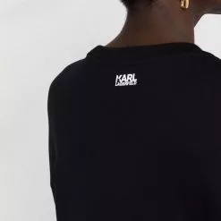 Karl Lagerfeld Signature cotton sweatdress