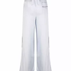 Karl Lagerfeld logo-embroidered pajama trousers