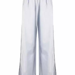 Karl Lagerfeld logo-embroidered pajama trousers