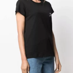 Karl Lagerfeld signature logo pocket T-shirt