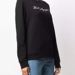 Karl Lagerfeld signature logo sweatshirt