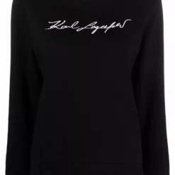 Karl Lagerfeld signature logo sweatshirt