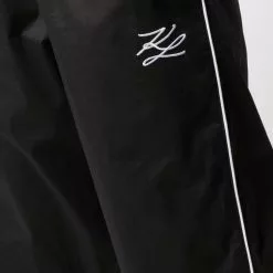 Karl Lagerfeld embroidered autograph pyjama bottoms