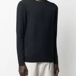 Karl Lagerfeld logo-detail round neck jumper
