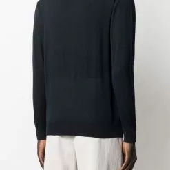 Karl Lagerfeld logo-detail round neck jumper