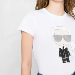 Karl Lagerfeld Ikonik graphic-print T-shirt