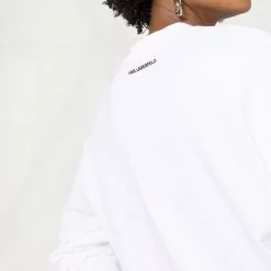 Karl Lagerfeld embroidered logo sweatshirt