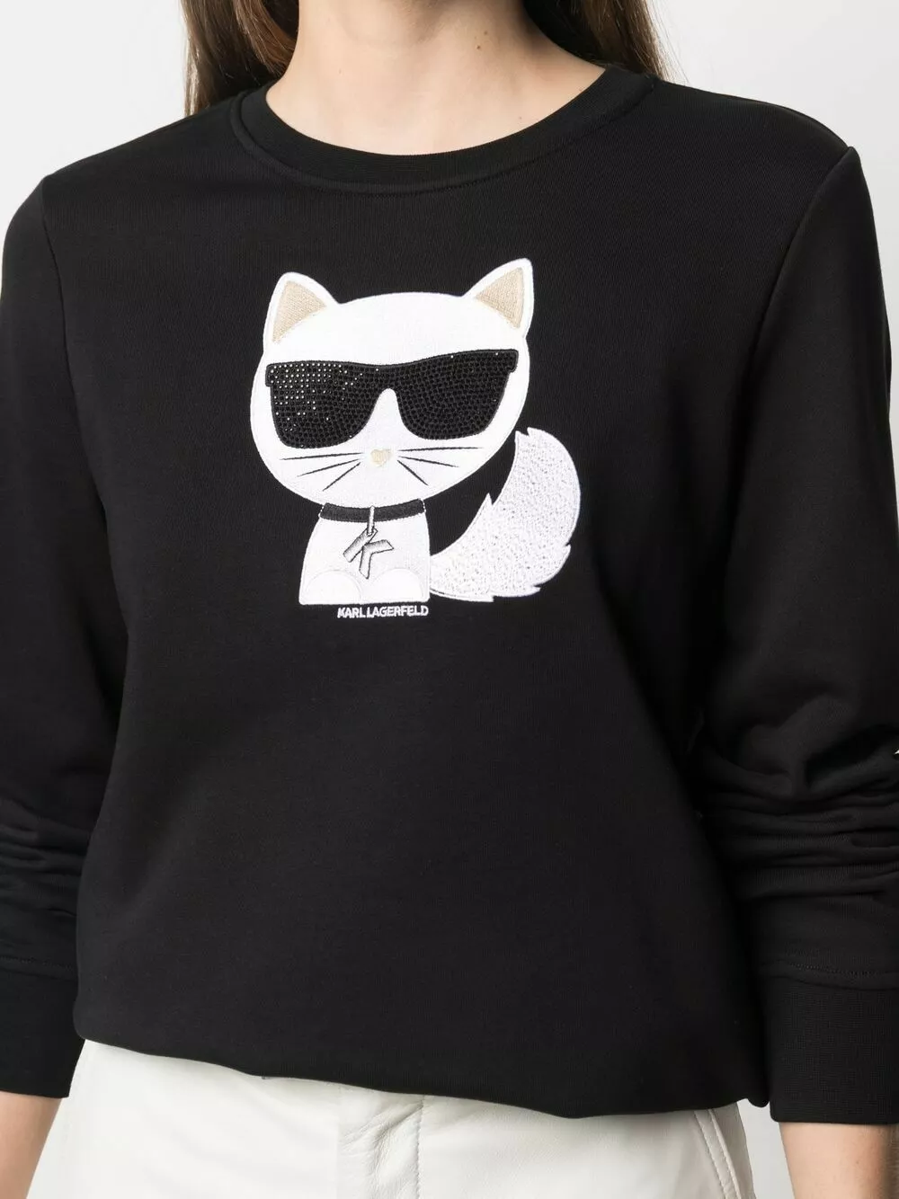 Karl Lagerfeld Ikonik Choupette sweatshirt