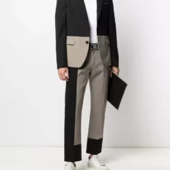 Karl Lagerfeld colour-block blazer