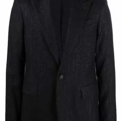 Karl Lagerfeld tailored-cut blazer