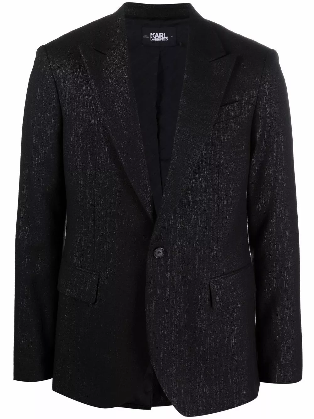 Karl Lagerfeld tailored-cut blazer