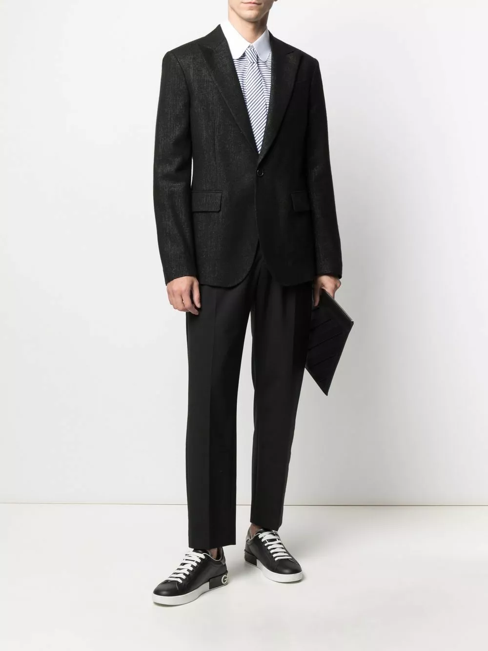 Karl Lagerfeld tailored-cut blazer
