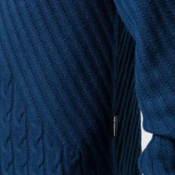 Karl Lagerfeld cable-knit wool-blend jumper