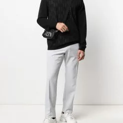 Karl Lagerfeld KL monogram-detail jumper