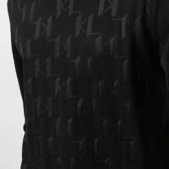 Karl Lagerfeld KL monogram-detail jumper