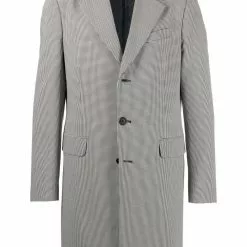 Karl Lagerfeld fitted single-breasted coat