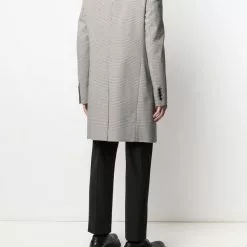 Karl Lagerfeld fitted single-breasted coat