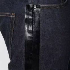 Karl Lagerfeld side-tape jeans