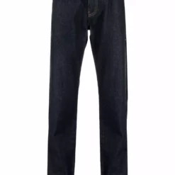 Karl Lagerfeld side-tape jeans