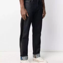 Karl Lagerfeld side-tape jeans