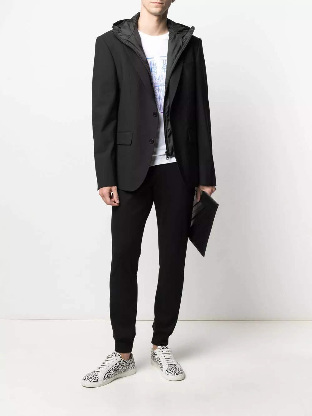 Karl Lagerfeld stretch-cut tailored trousers