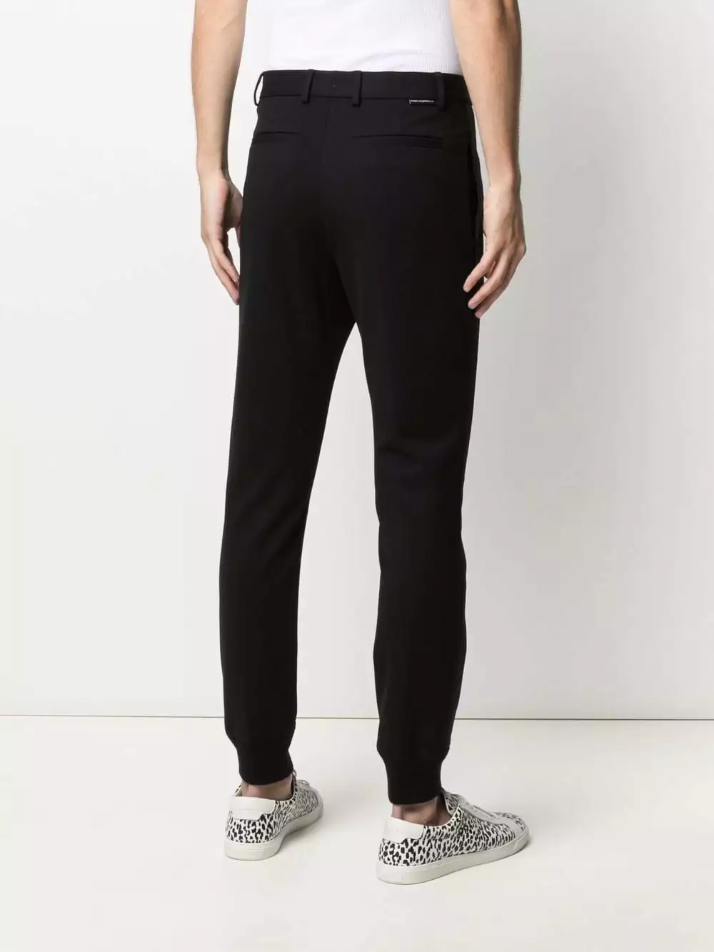Karl Lagerfeld stretch-cut tailored trousers