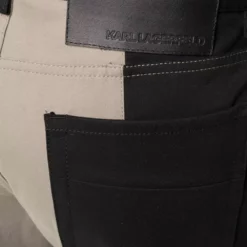Karl Lagerfeld colour-block trousers