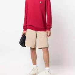 Karl Lagerfeld Ikonik logo-patch sweatshirt