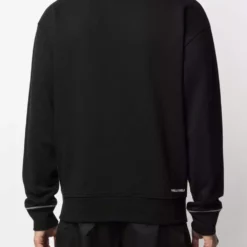 Karl Lagerfeld brushstroke logo-print sweatshirt