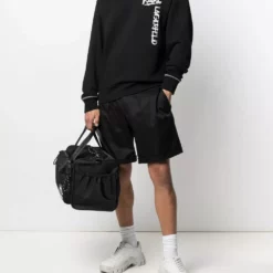 Karl Lagerfeld brushstroke logo-print sweatshirt