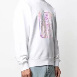 Karl Lagerfeld Art Deco logo-print sweatshirt