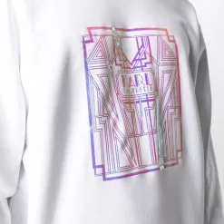 Karl Lagerfeld Art Deco logo-print sweatshirt