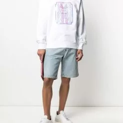 Karl Lagerfeld Art Deco logo-print sweatshirt