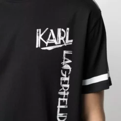 Karl Lagerfeld Brushstroke logo T-shirt