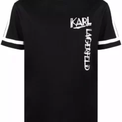 Karl Lagerfeld Brushstroke logo T-shirt