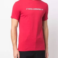 Karl Lagerfeld logo-print T-shirt
