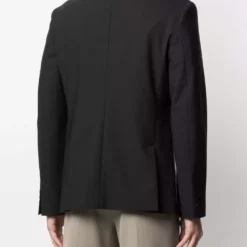 Karl Lagerfeld contrast-detail blazer